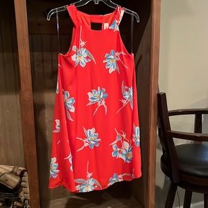 NWOT red shift dress in medium by Peach Love